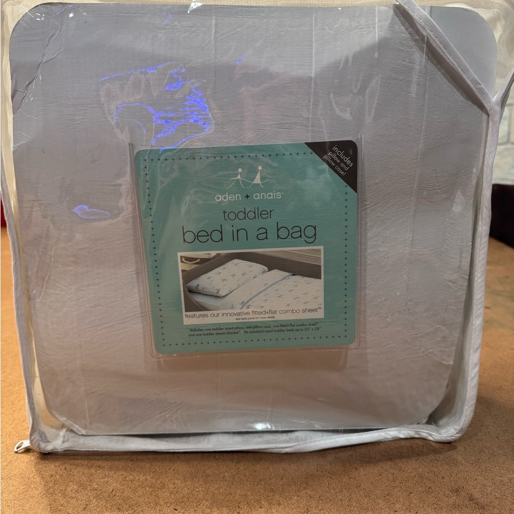 Aden + Anais Bed in a Bag Fitted Flat Sheet ONLY - Liam the Brave- Hard to Find! - Picture 2 of 6